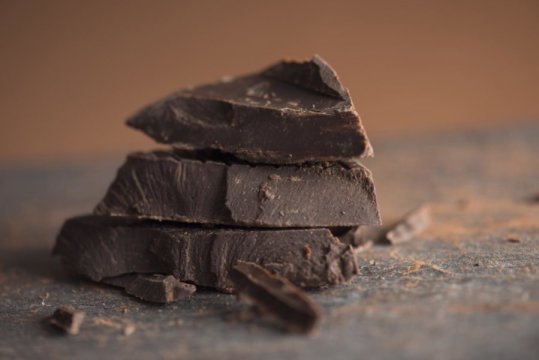Dark chocolate consumption reduces stress and inflammation: Data represent … Dark chocolate for the win